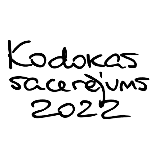 Kodokas sacerējums 2022